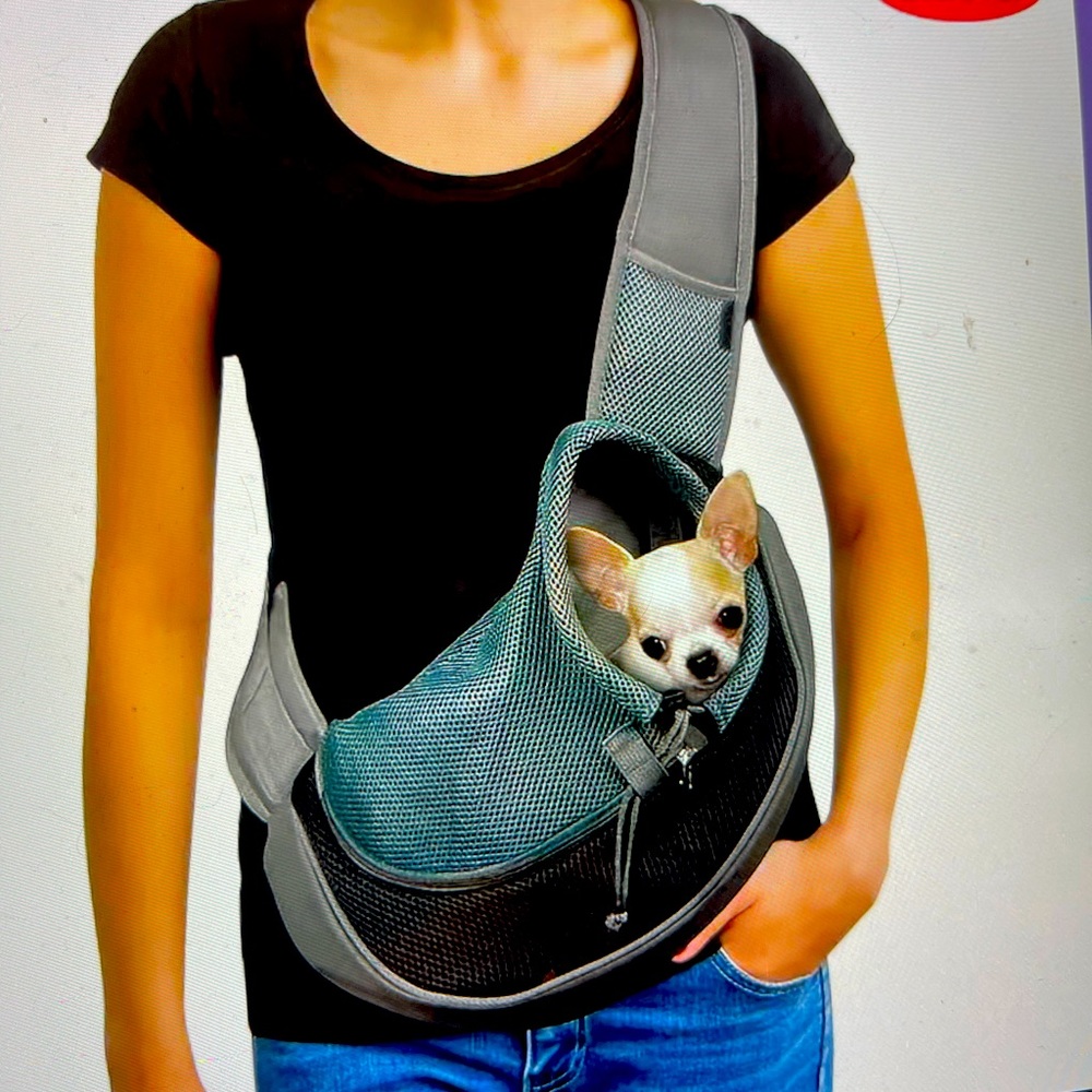 COPY - Reflective Pet Sling Carrier  comes in 3 sizes S, M & L as well as 3 col…